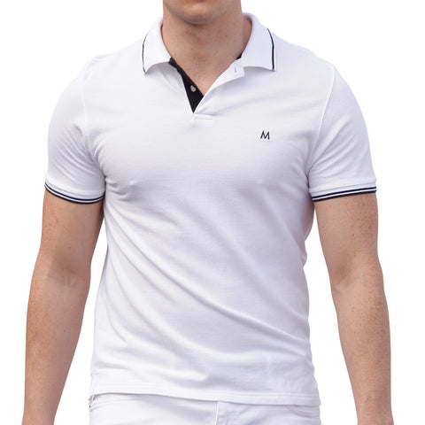 AsdruMark Polo Shirt White