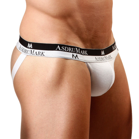 AsdruMark Jockstrap Classic White Men’s Underwear