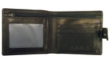 AsdruMark Black Leather Wallet