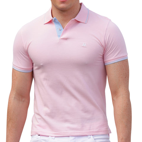 AsdruMark Polo Shirt Pink