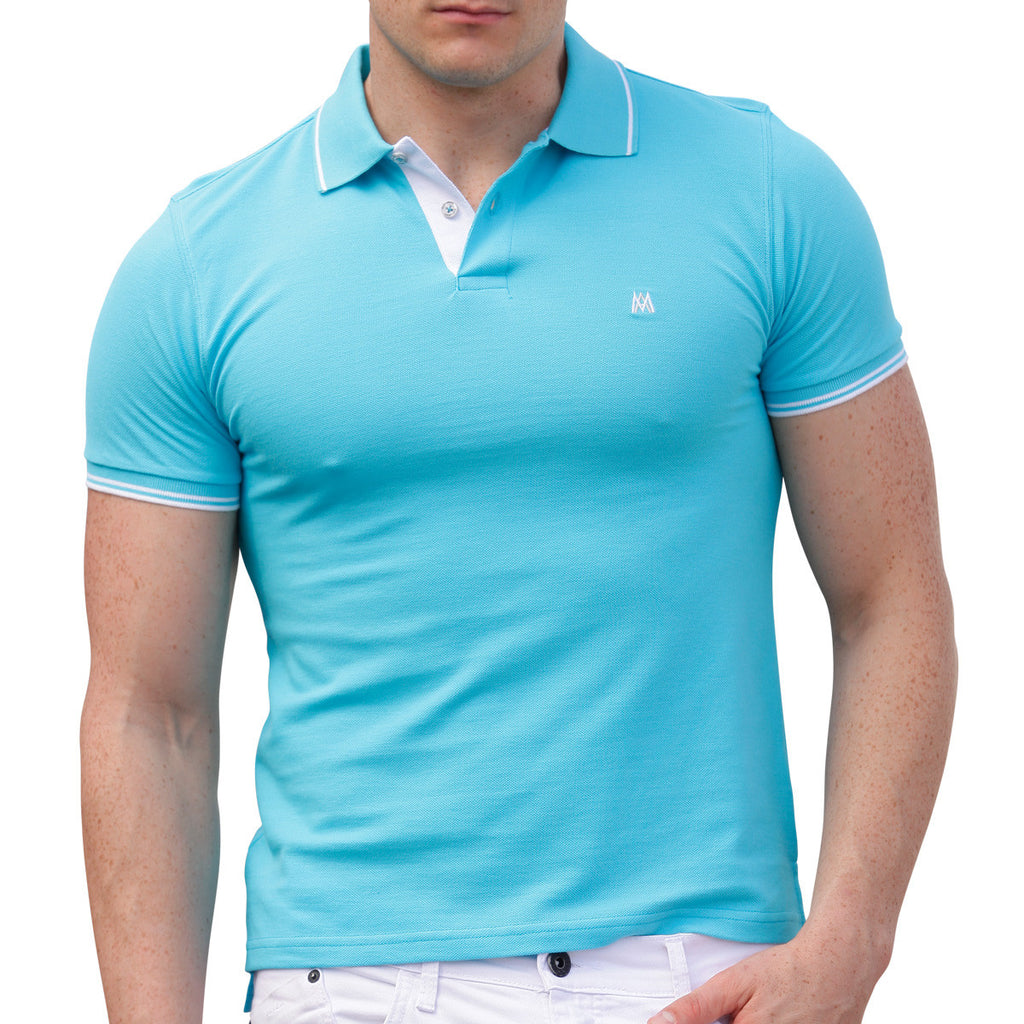 AsdruMark Polo Shirt Turquoise